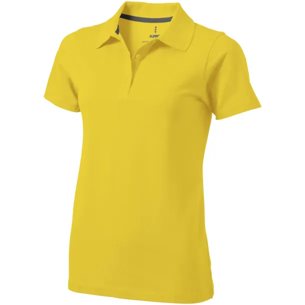Seller short sleeve women's polo - Elevate Yellow
