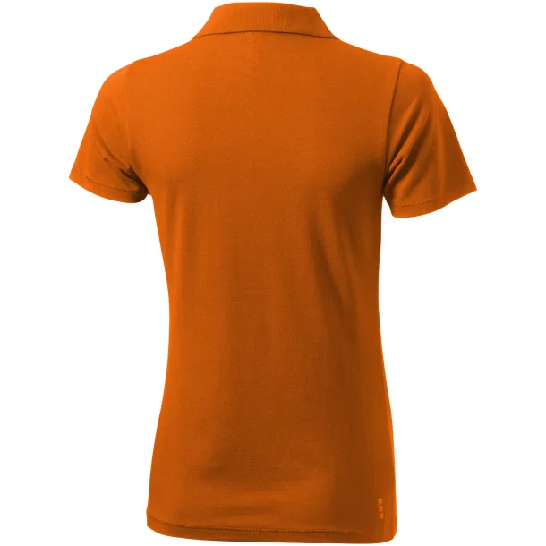 Seller short sleeve women's polo - Elevate Orange