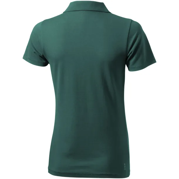 Seller short sleeve women's polo - Elevate Forest green