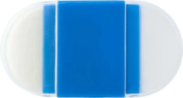 PAULINE PS pencil sharpener and eraser cobalt blue