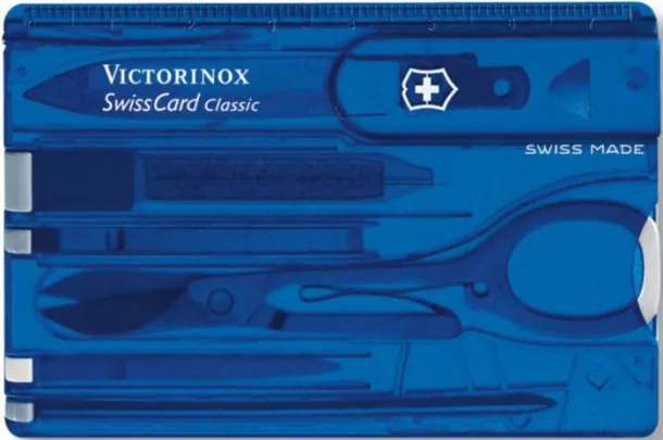  Nylon Victorinox SwissCard Classic multitool - Victorinox blue