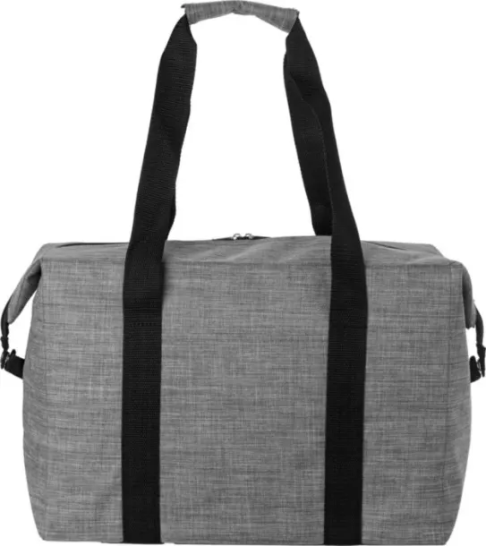 Alejandro 600D polyester cooler bag grey