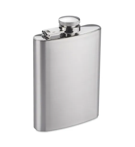 GLEN Hip flask  110 ml srebrny