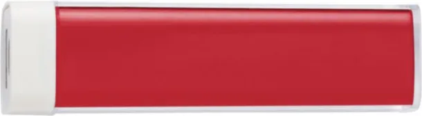 NIA ABS power bank, 2.200 mAh red