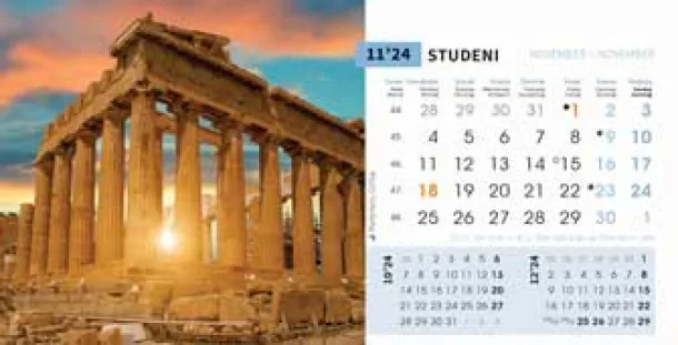  "BISERI SVIJETA" 13 sheets, format: 20,5x14,5 cm, desk calendar, envelope, P/50 Color