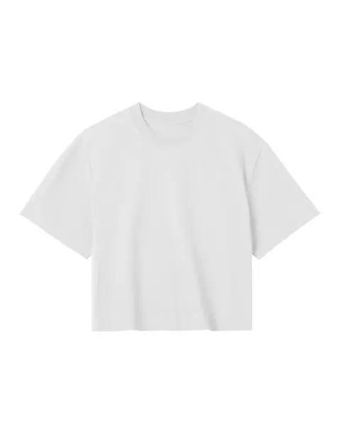  Womens Crop Top - True Blanks "by H&M Group" Off White