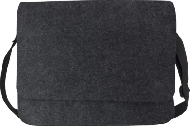 Layla rPET torba od filca za laptop, 15" dark grey
