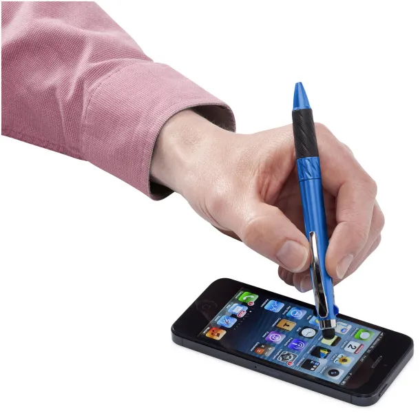 Burnie multi-ink stylus ballpoint pen Blue