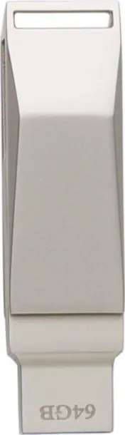 Dorian USB stick od legure cinka - 64 GB Srebrna