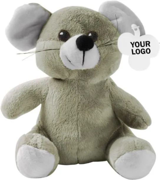  Plush mouse Lia grey