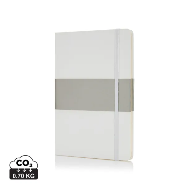  A5 hardcover notebook - XD Collection White 