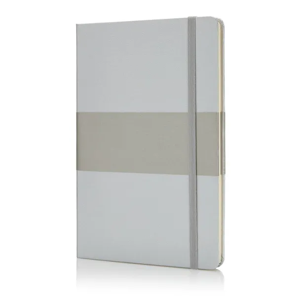  A5 hardcover notebook - XD Collection Silver