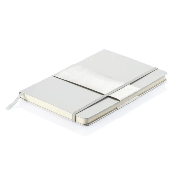  A5 hardcover notebook - XD Collection Silver