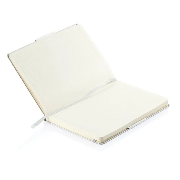  A5 hardcover notebook - XD Collection Silver