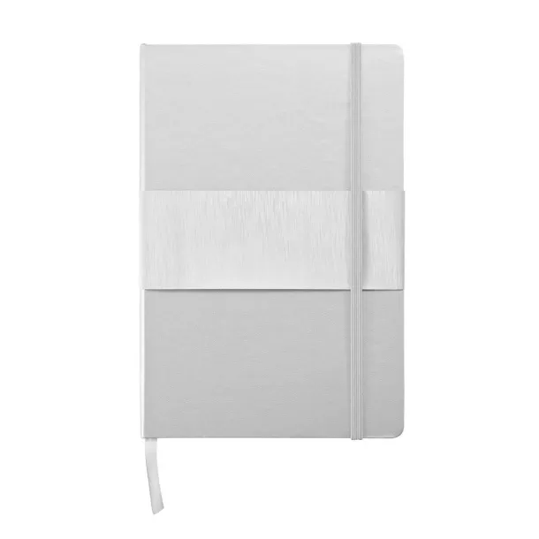  A5 hardcover notebook - XD Collection Silver