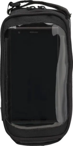 Priya Polyester (600D) bicycle handle bar bag  Crna