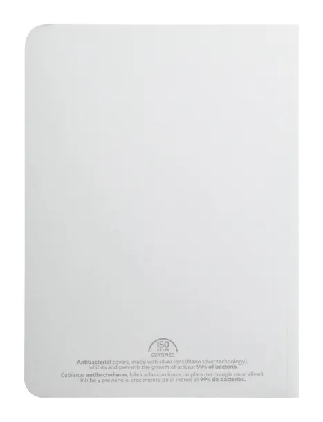 Neltec anti-bacterial notebook White