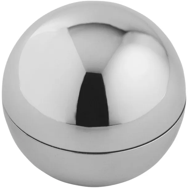 Rolli vanilla lip balm in metallic ball - Bullet Silver