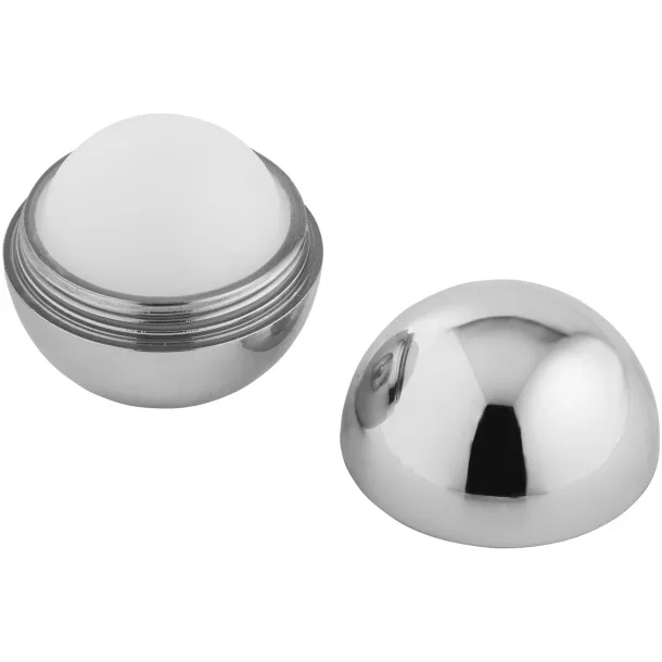 Rolli vanilla lip balm in metallic ball - Bullet Silver
