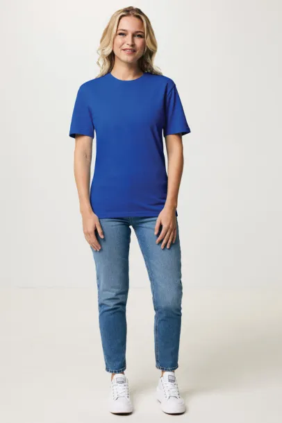  Iqoniq Bryce recycled cotton unisex t-shirt - iqoniq blue 