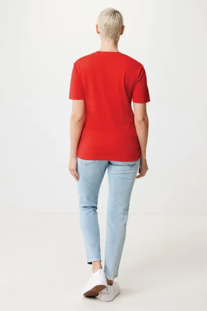  Iqoniq Bryce recycled cotton unisex t-shirt - iqoniq Red 