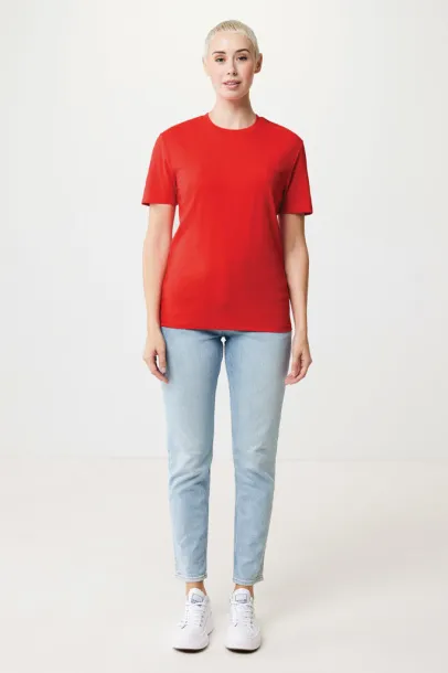  Iqoniq Bryce recycled cotton unisex t-shirt - iqoniq Red 