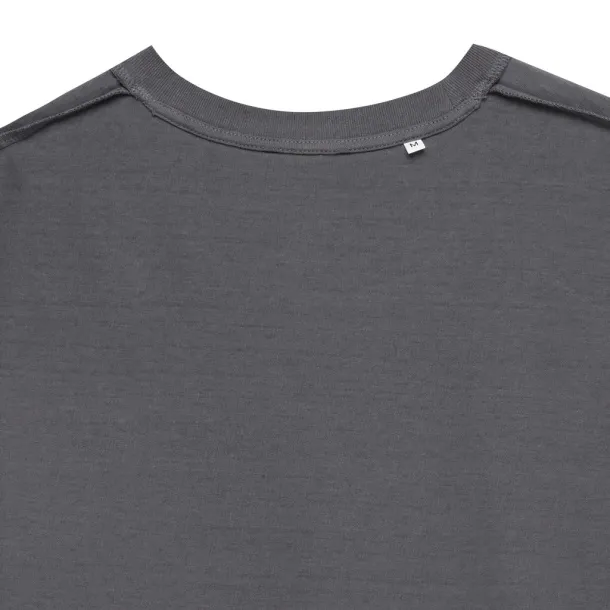  Iqoniq Bryce recycled cotton unisex t-shirt - iqoniq anthracite 