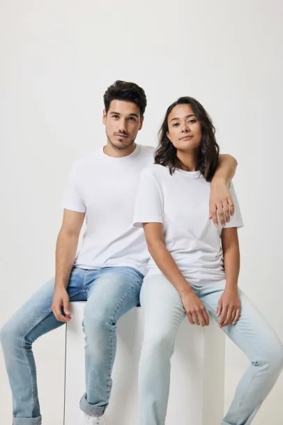  Iqoniq Bryce unisex kratka majica od recikliranog pamuka, 180 g/m² - iqoniq recycled white