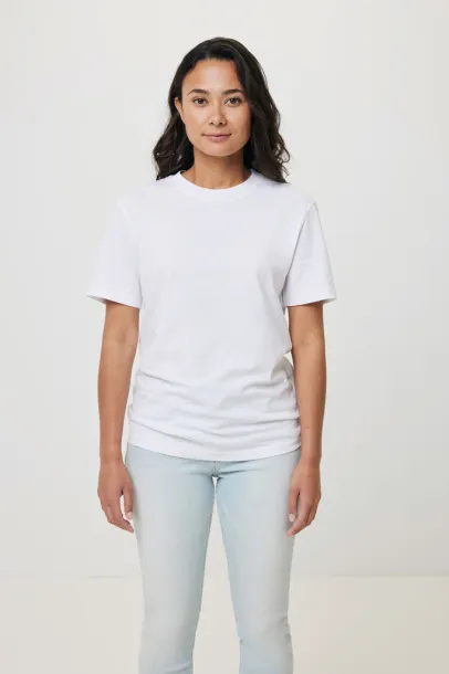  Iqoniq Bryce recycled cotton unisex t-shirt - iqoniq recycled white 