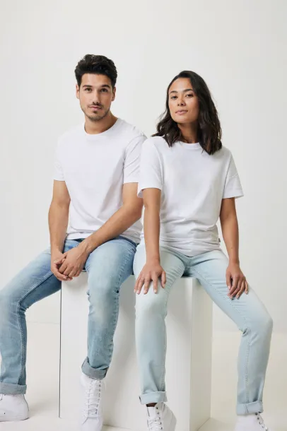  Iqoniq Bryce unisex kratka majica od recikliranog pamuka, 180 g/m² - iqoniq recycled white