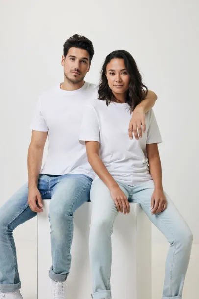  Iqoniq Bryce unisex kratka majica od recikliranog pamuka, 180 g/m² - iqoniq recycled white