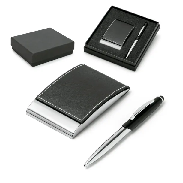 MURPHY Ball pen and cardholder set