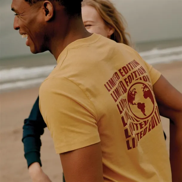  Iqoniq Bryce recycled cotton unisex t-shirt - iqoniq Oker žuta