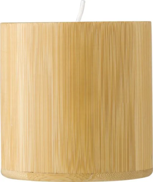 Eli Bamboo candle  brown