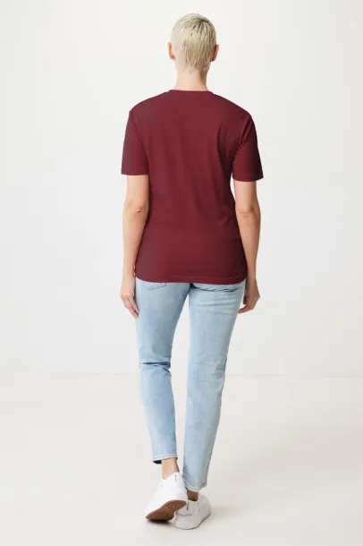  Iqoniq Bryce unisex kratka majica od recikliranog pamuka, 180 g/m² - iqoniq burgundy