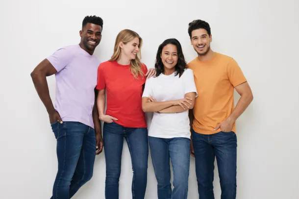  Iqoniq Bryce unisex kratka majica od recikliranog pamuka - iqoniq luscious red 