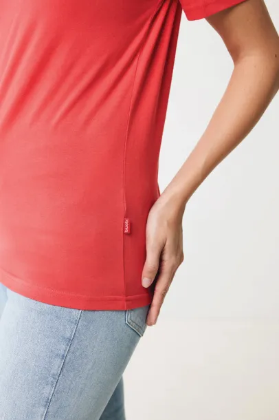  Iqoniq Bryce recycled cotton unisex t-shirt - iqoniq luscious red 