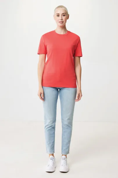  Iqoniq Bryce recycled cotton unisex t-shirt - iqoniq Red 