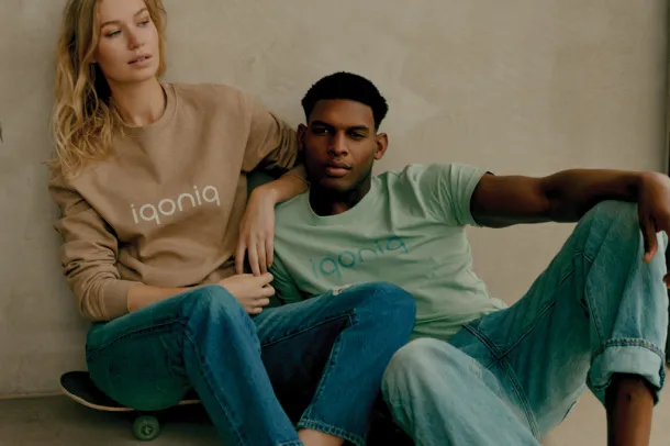  Iqoniq Bryce unisex kratka majica od recikliranog pamuka, 180 g/m² - iqoniq 45533C