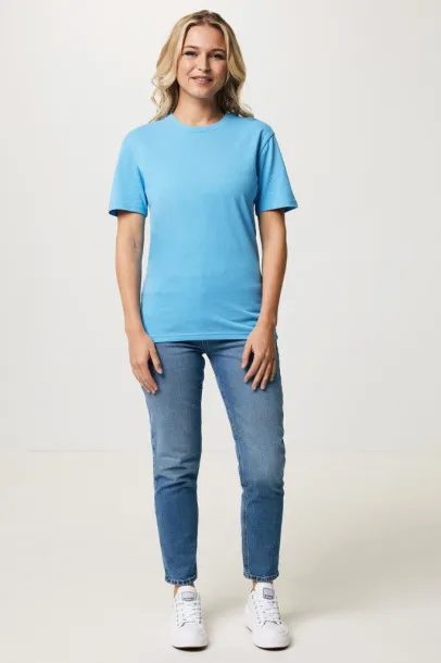  Iqoniq Bryce unisex kratka majica od recikliranog pamuka, 180 g/m² - iqoniq tranquil blue