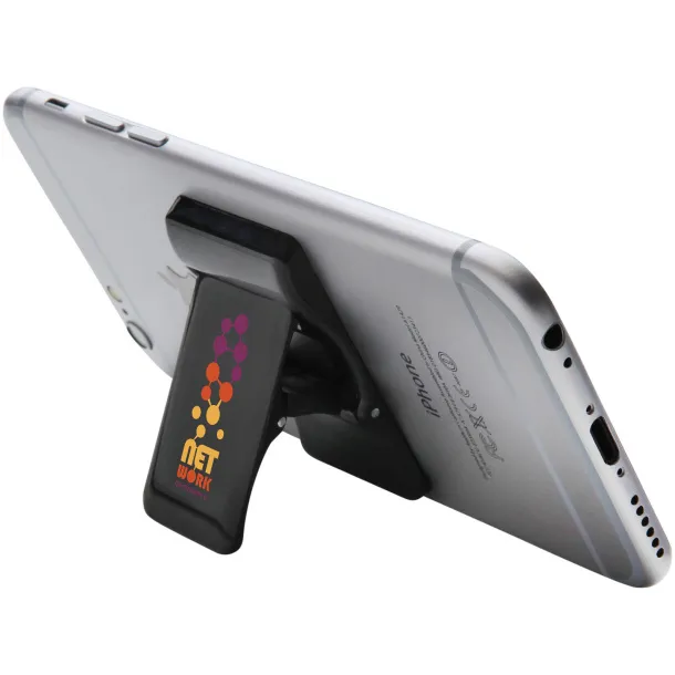 Prone phone stand and holder - Bullet Solid black