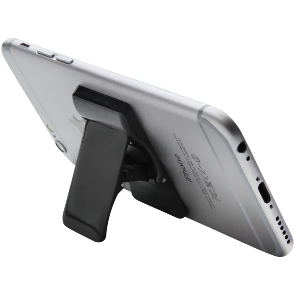 Prone phone stand and holder - Bullet Solid black