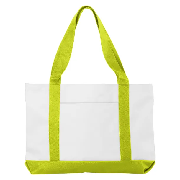 Madison tote bag - Bullet White Lime