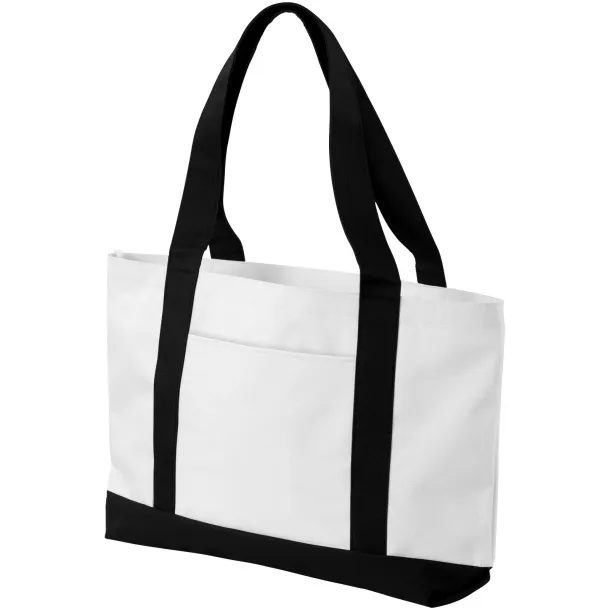 Madison torba za kupovinu - Bullet Bijela Solid black