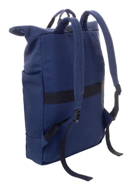 Rebyss Roll recycled cotton backpack Dark blue