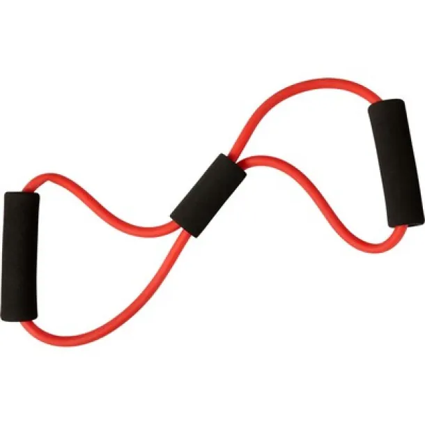  Elastic fitness training strap red