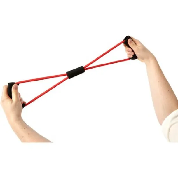  Elastic fitness training strap red