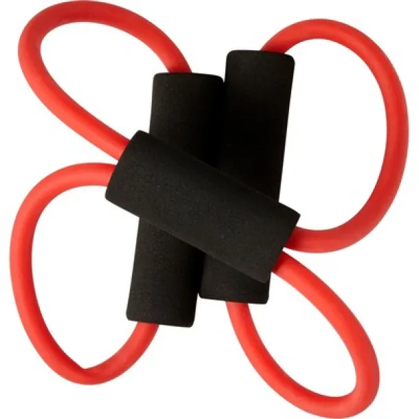  Elastic fitness training strap red