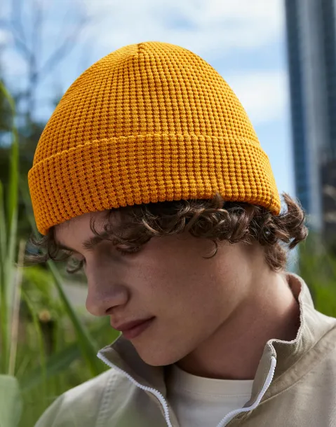  Organic Cotton Waffle Beanie - Beechfield