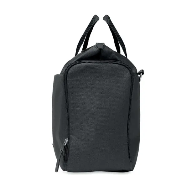 DAEGU 600D RPET messenger laptop bag Black